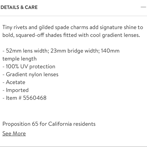 New Kate Spade Atalia Dark Havana $160 - Picture 3 of 3